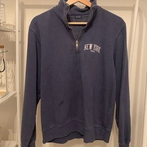 Brandy New York quarter zip